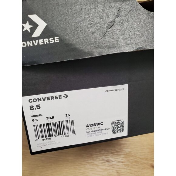 Converse Chuck Taylor All Star Lift Platform 3D Florals Days Ahead Womens Sz 8.5 - Picture 11 of 11